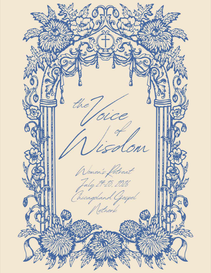The Voice of Wisdom — 2026 CGN Women's Retreat flyer